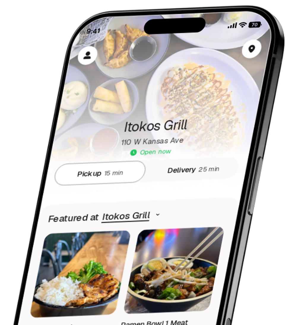 Itokos Grill app preview